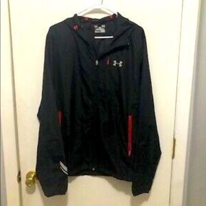 UNDER ARMOUR IMMINENT RUN MENS RUNNING HOODIE JACKET SIZE 2XL (PRE-OWNED)